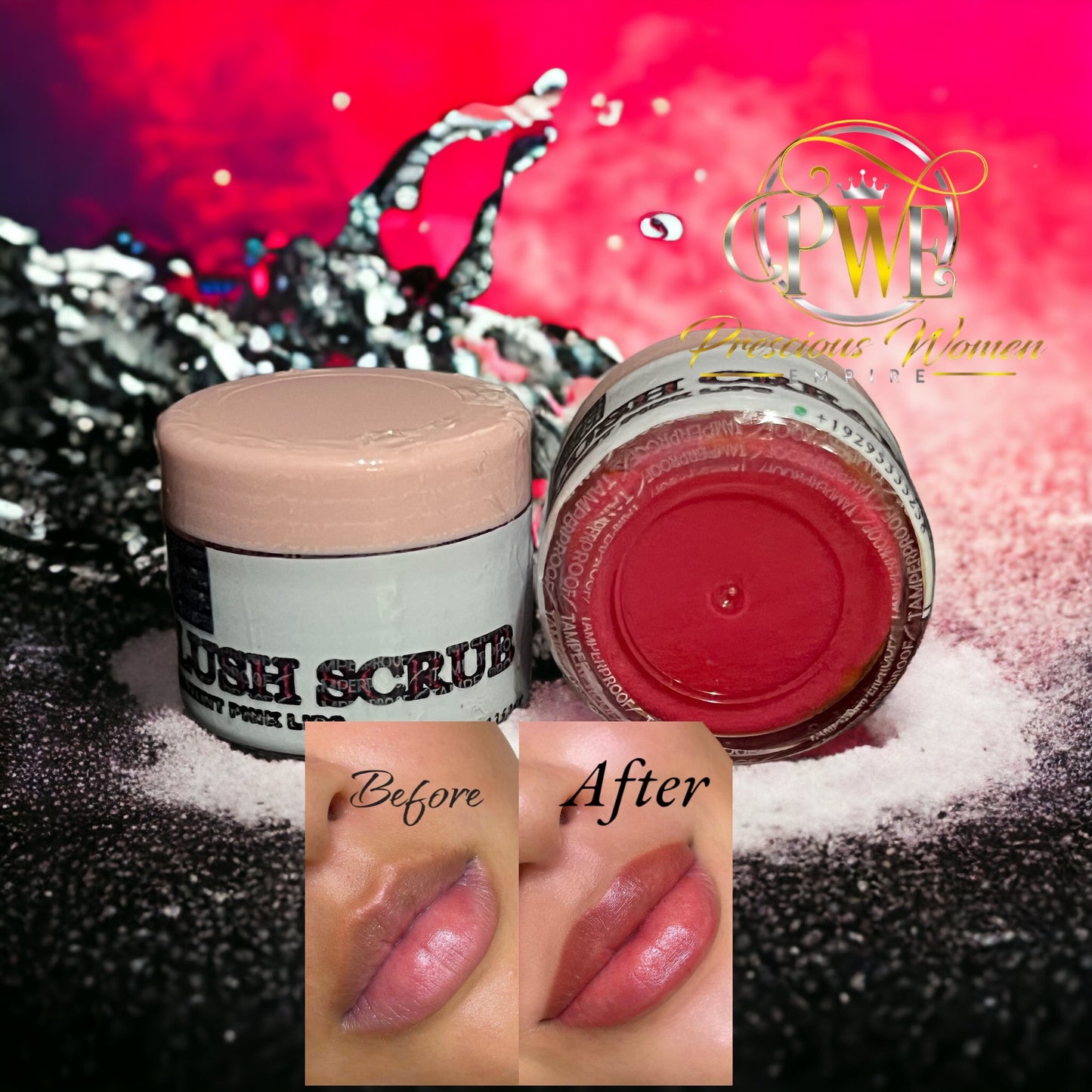 Pink lips sets